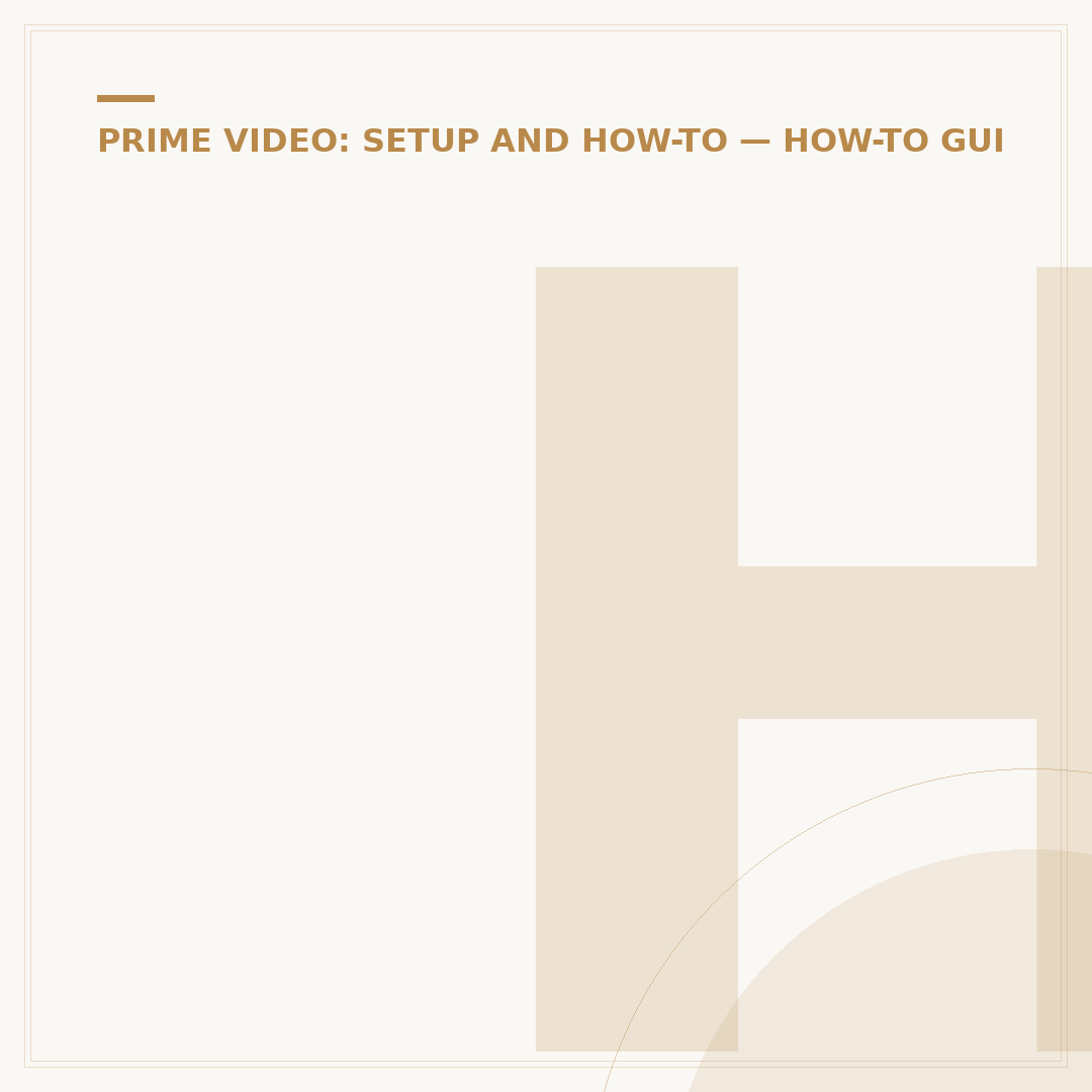 How Do I Activate Amazon Prime Video?