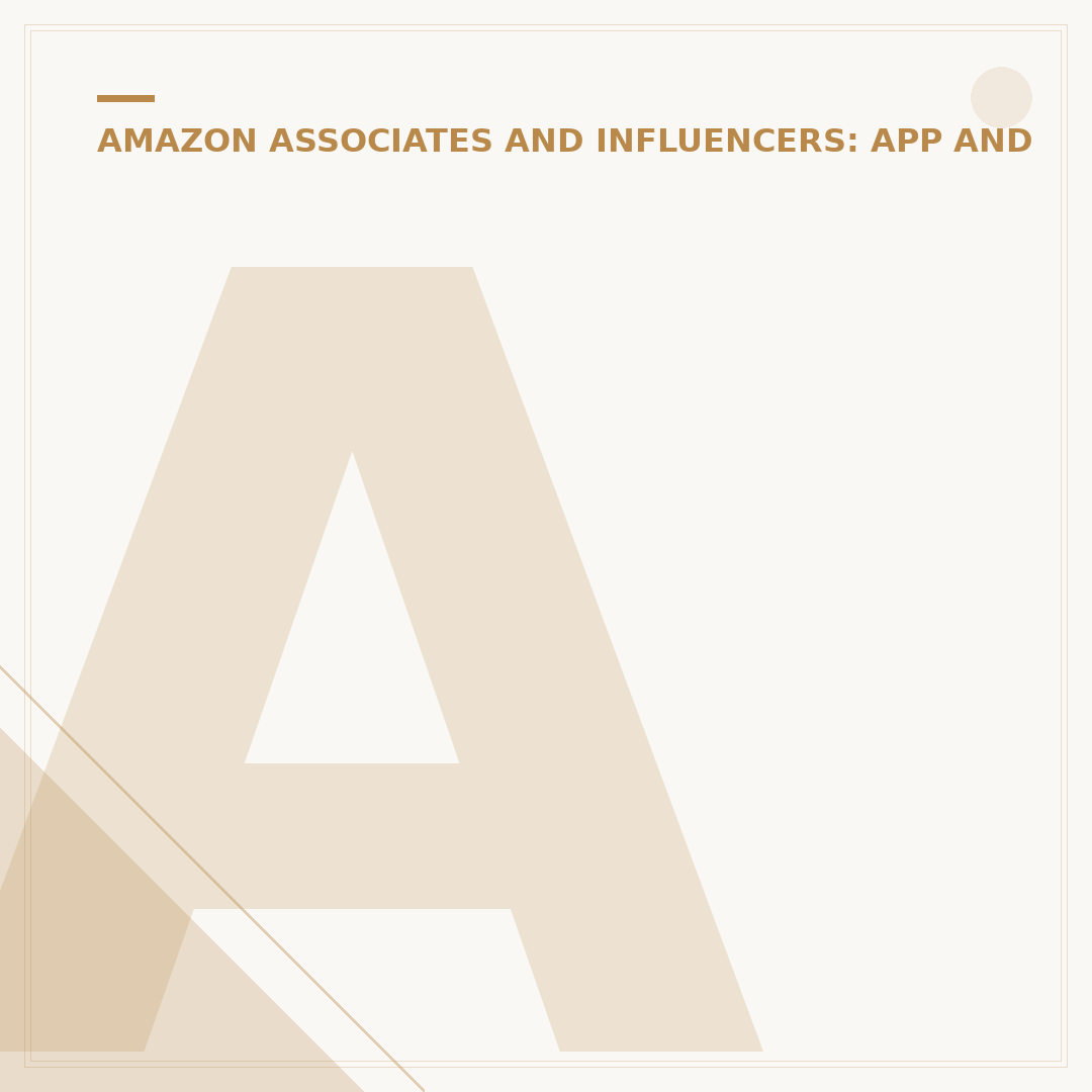 Amazon Affiliate Mobile App URL: What It Is & How to Find It