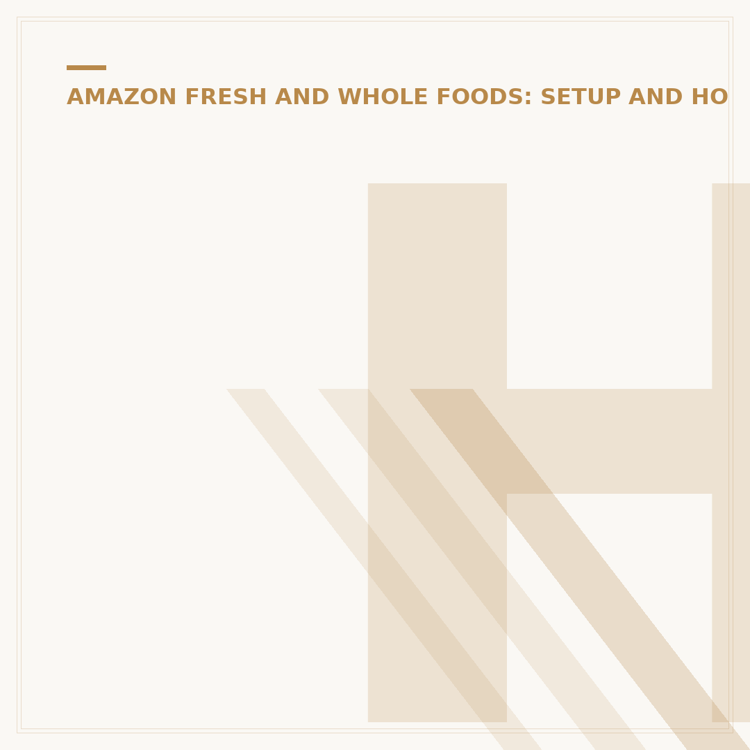 How Do I Get Amazon Discounts at Whole Foods?