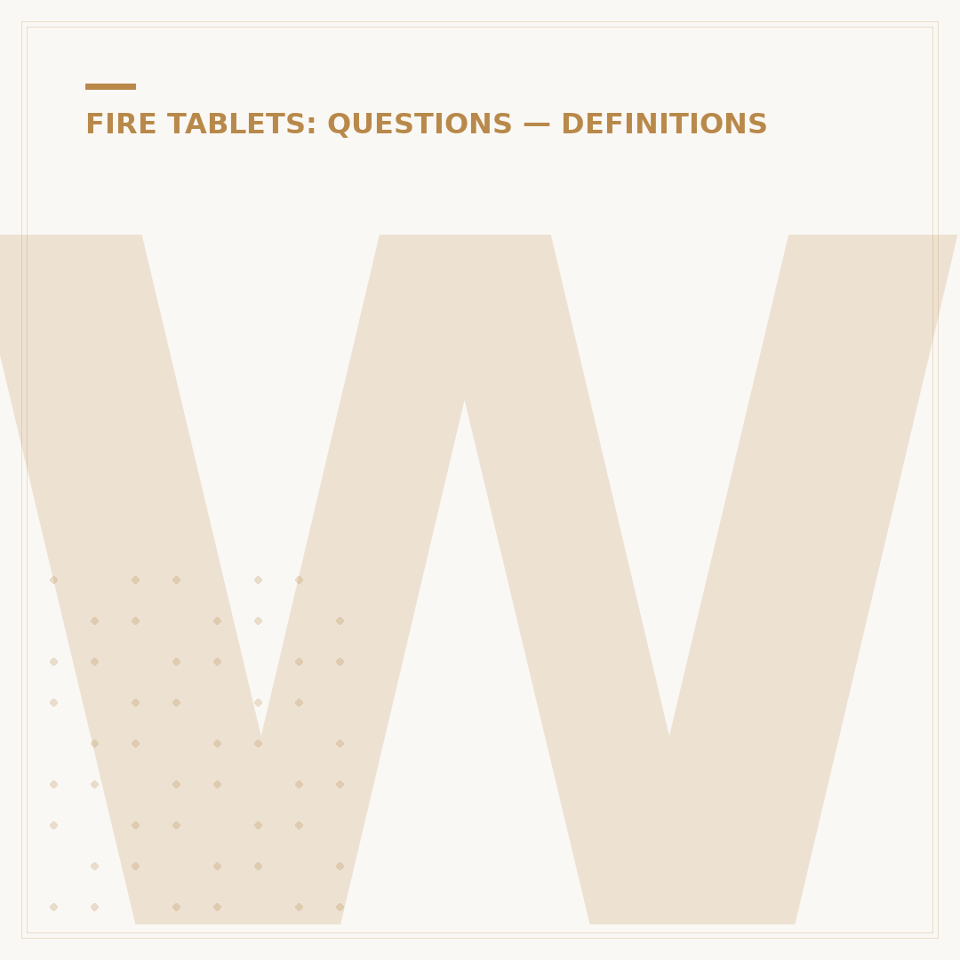 What Size Are Amazon Fire Tablets?