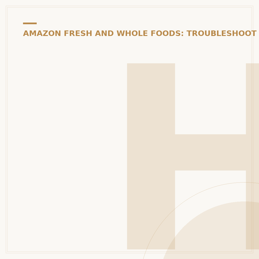 How Amazon Fresh Charges You: Delivery & Fees Explained