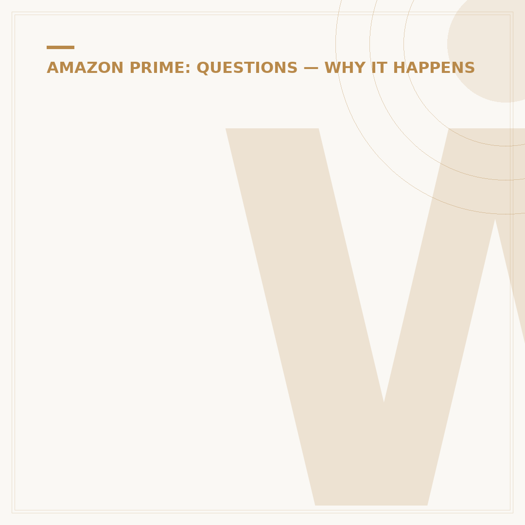 Why Are Some Amazon Items Not Prime Eligible?