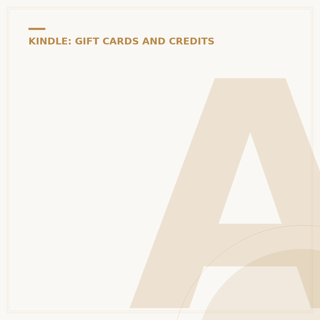 Are Amazon and Kindle Gift Cards the Same?
