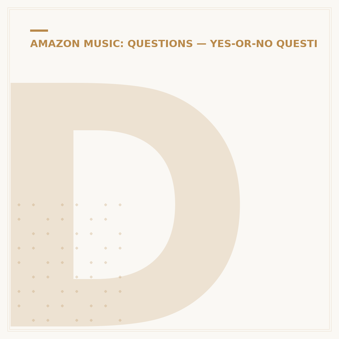 Does Amazon Music Have an Equalizer? What You Need to Know