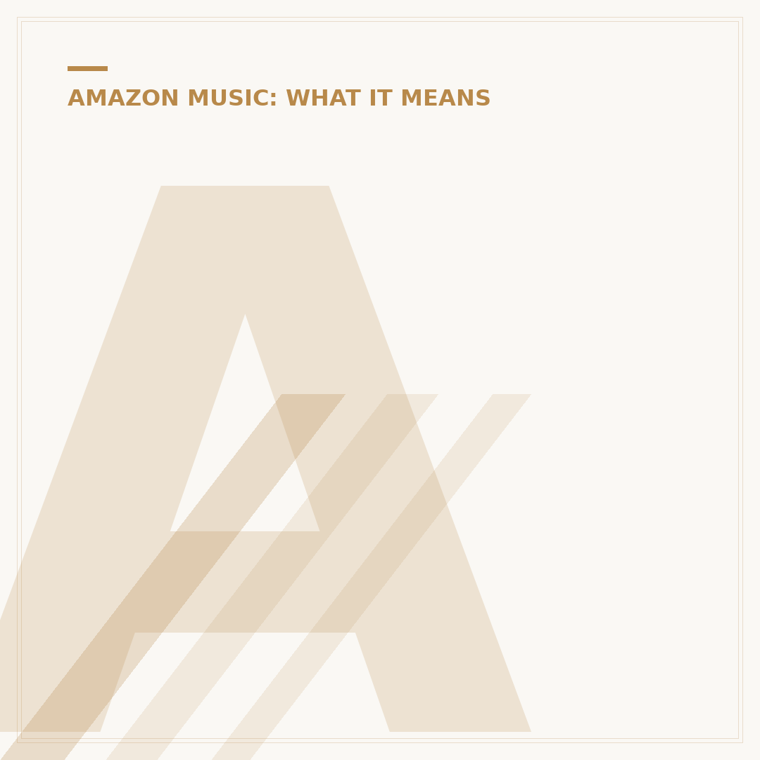 Amazon Music Symbols Explained: What Do They Mean?