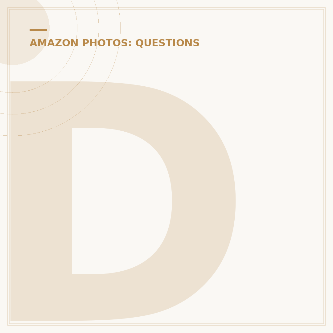 Does Amazon Photos Compress Your Pictures?