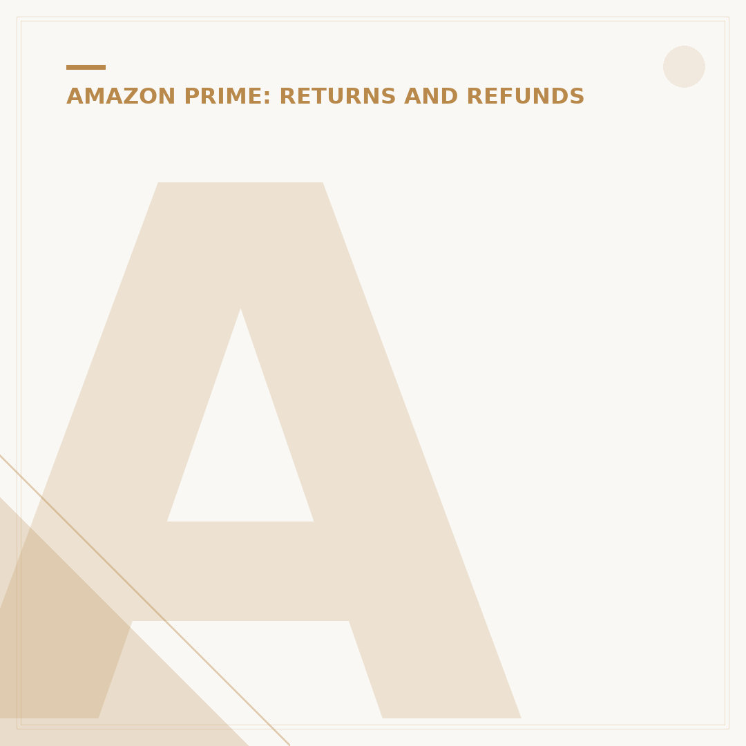 Are All Amazon Prime Returns Free? Understand the Policy