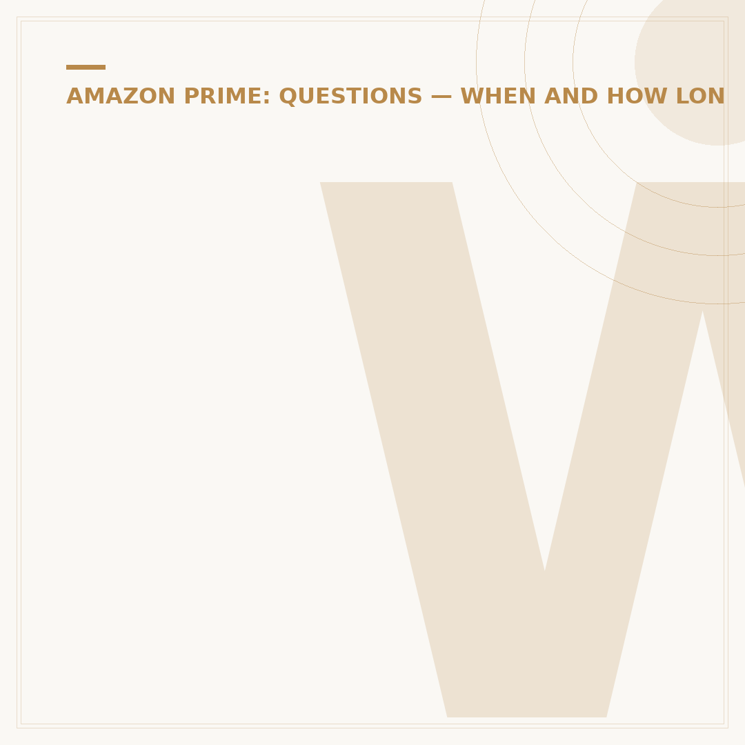 When Amazon Prime is Late: What to Do Next