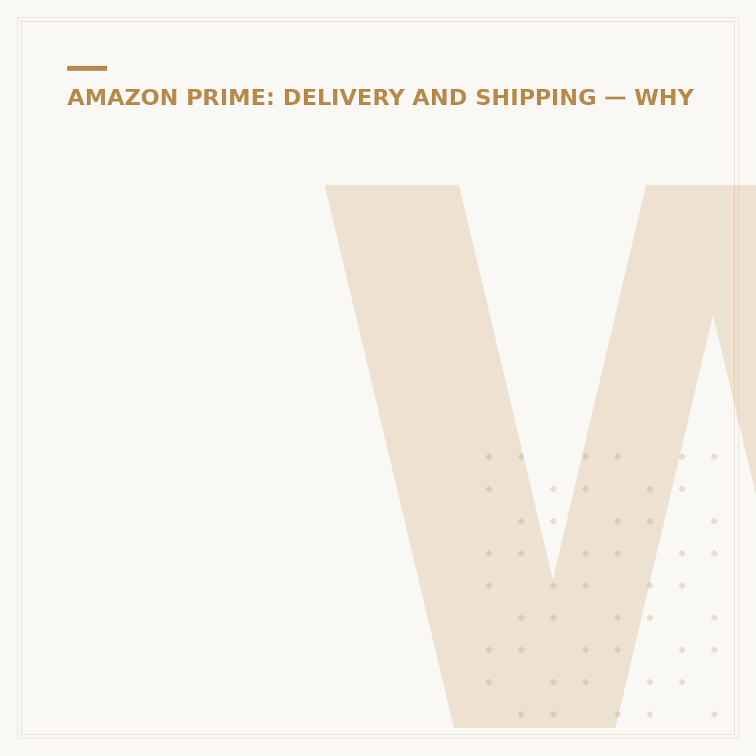 Why Amazon Prime Isn't Always 2-Day Shipping