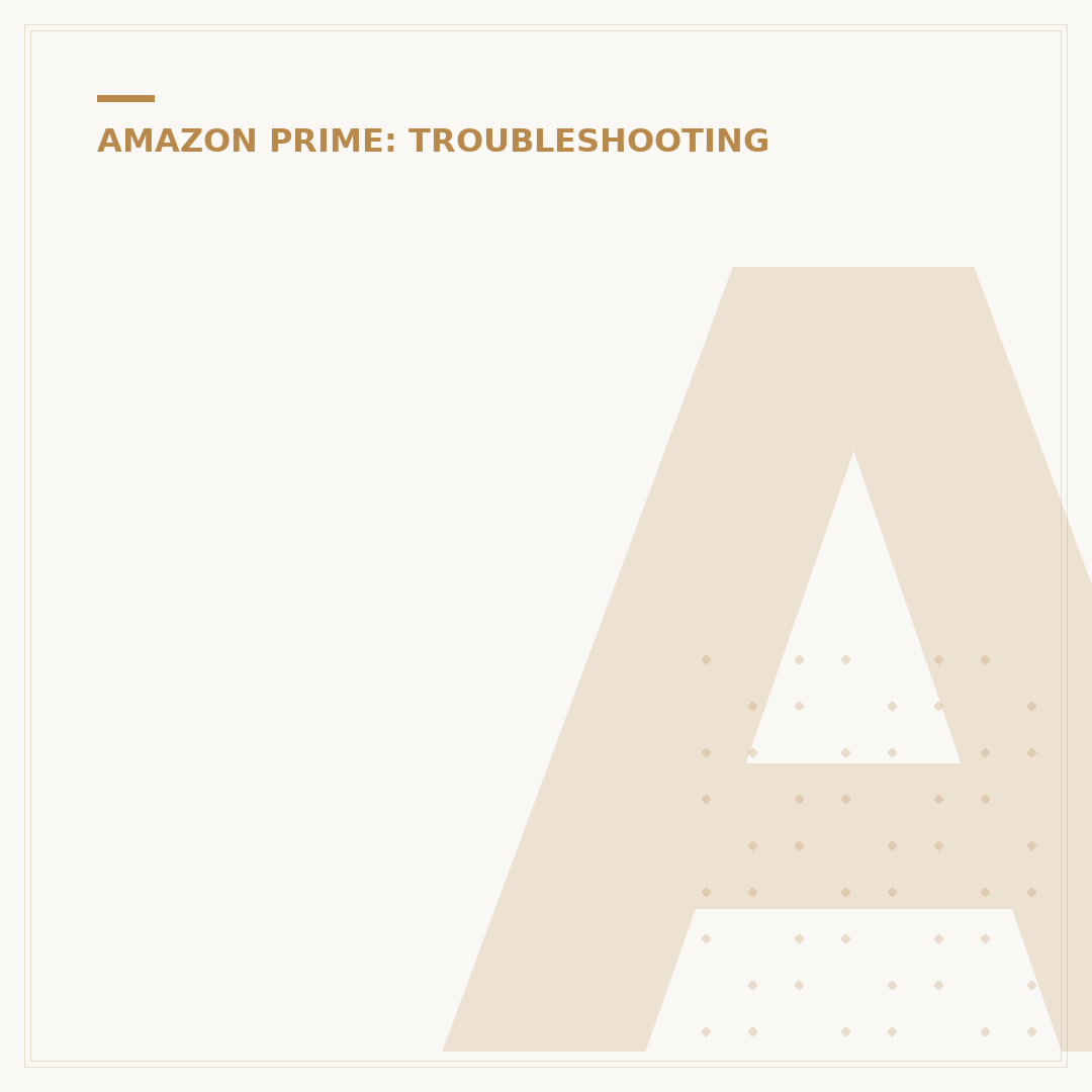 Amazon Prime Volume Issues: Why Is It So Low?