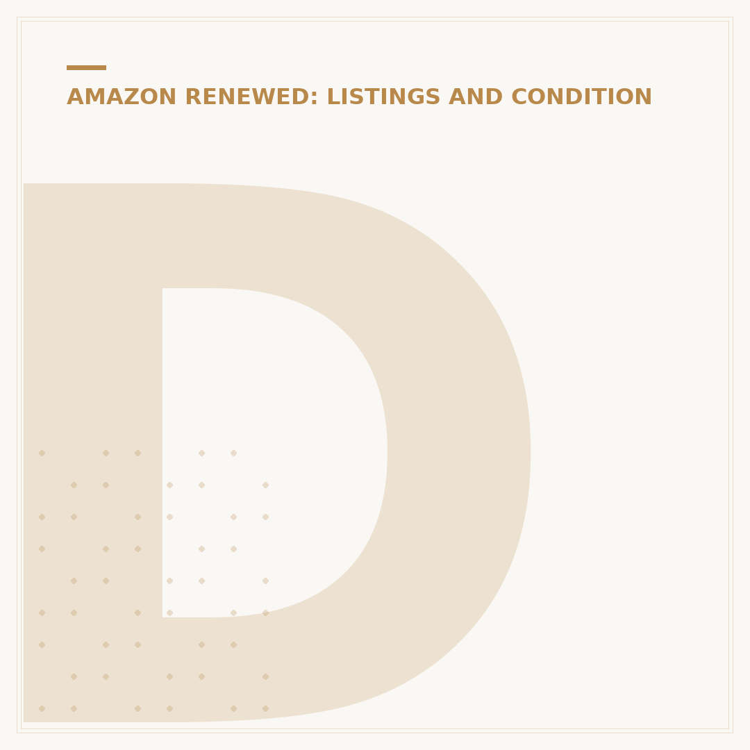 Does Amazon Renewed Come With Warranty?