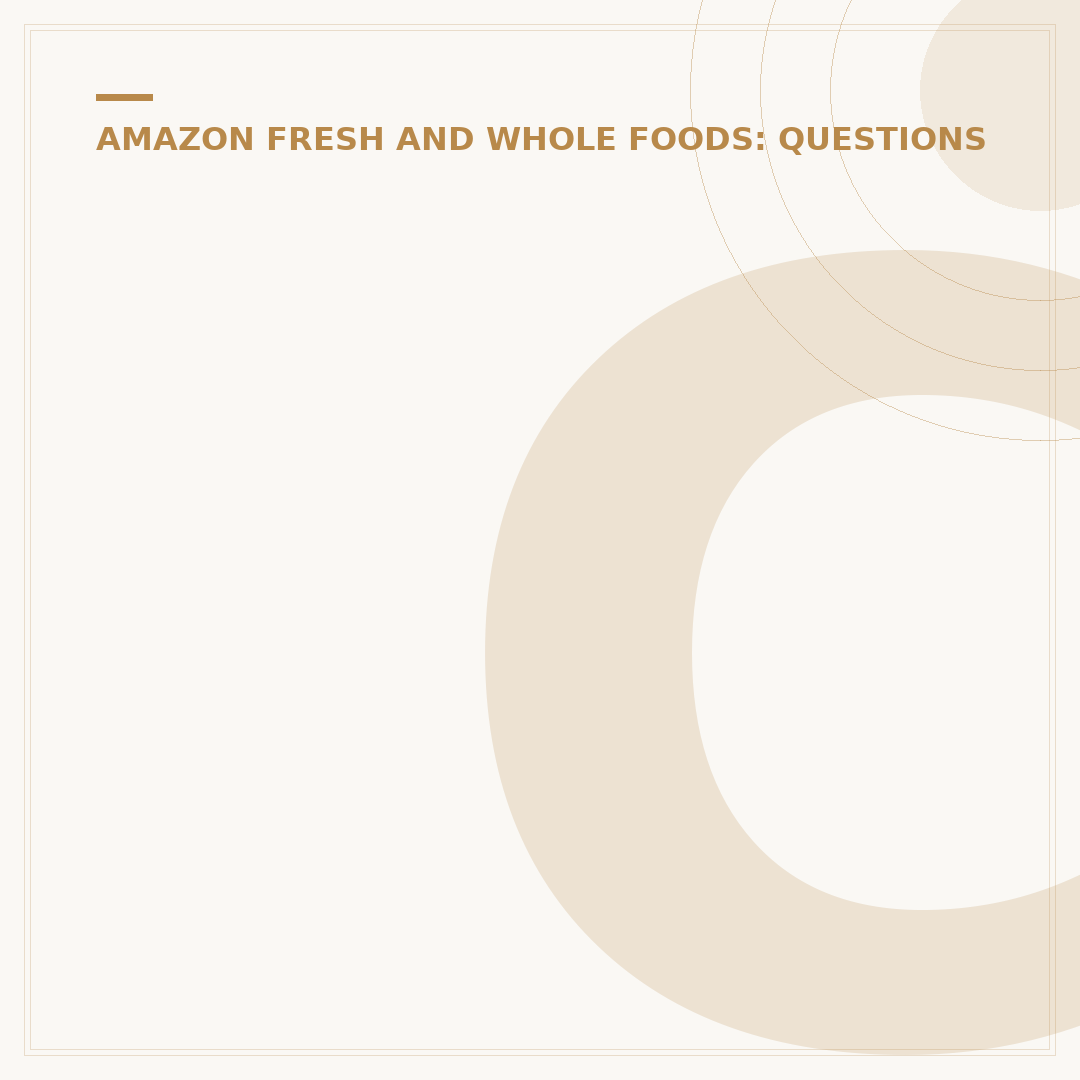 Can Anyone Shop at Amazon Fresh? Eligibility & Access