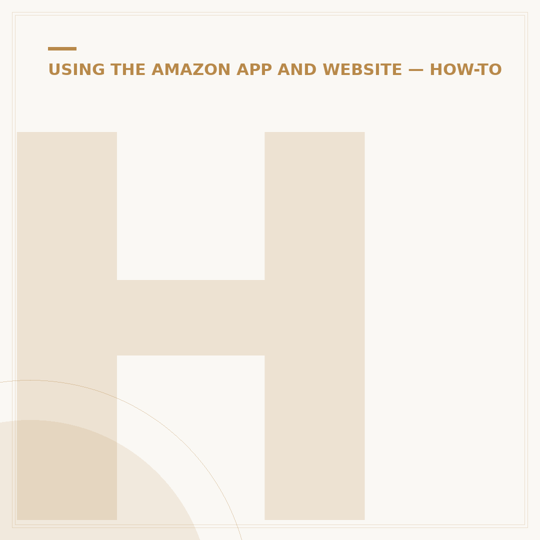 How Do I Create a List on Amazon?