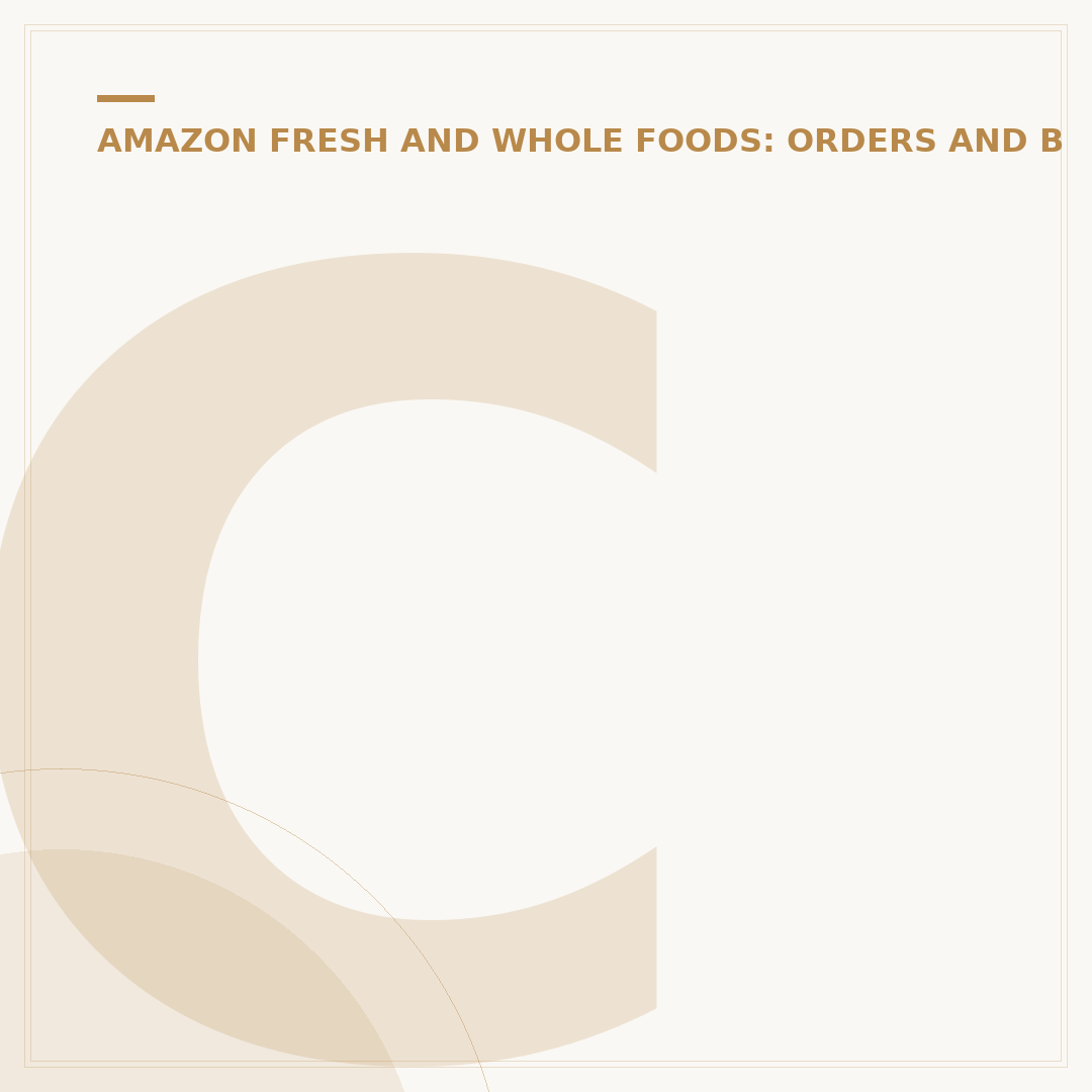 Can You Edit Your Amazon Fresh Order? What to Know