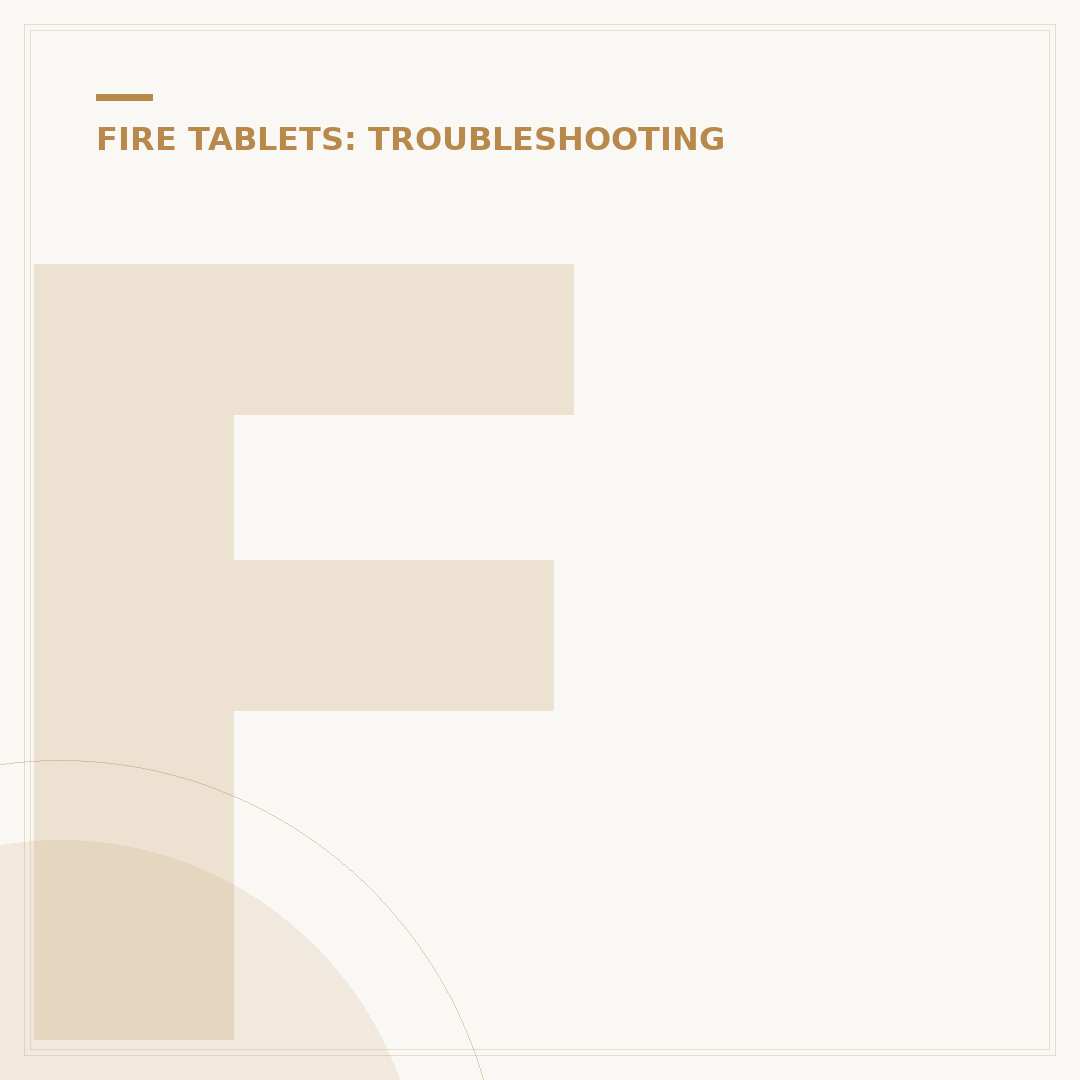 Factory Reset Locked Amazon Fire Tablet: Avoid Mistakes