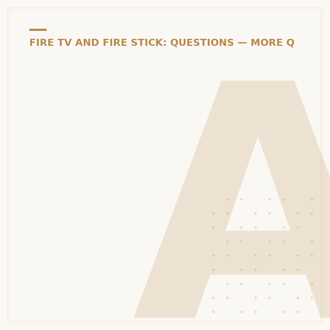 Amazon Fire TV Stick 4K: What Channels Can You Get?