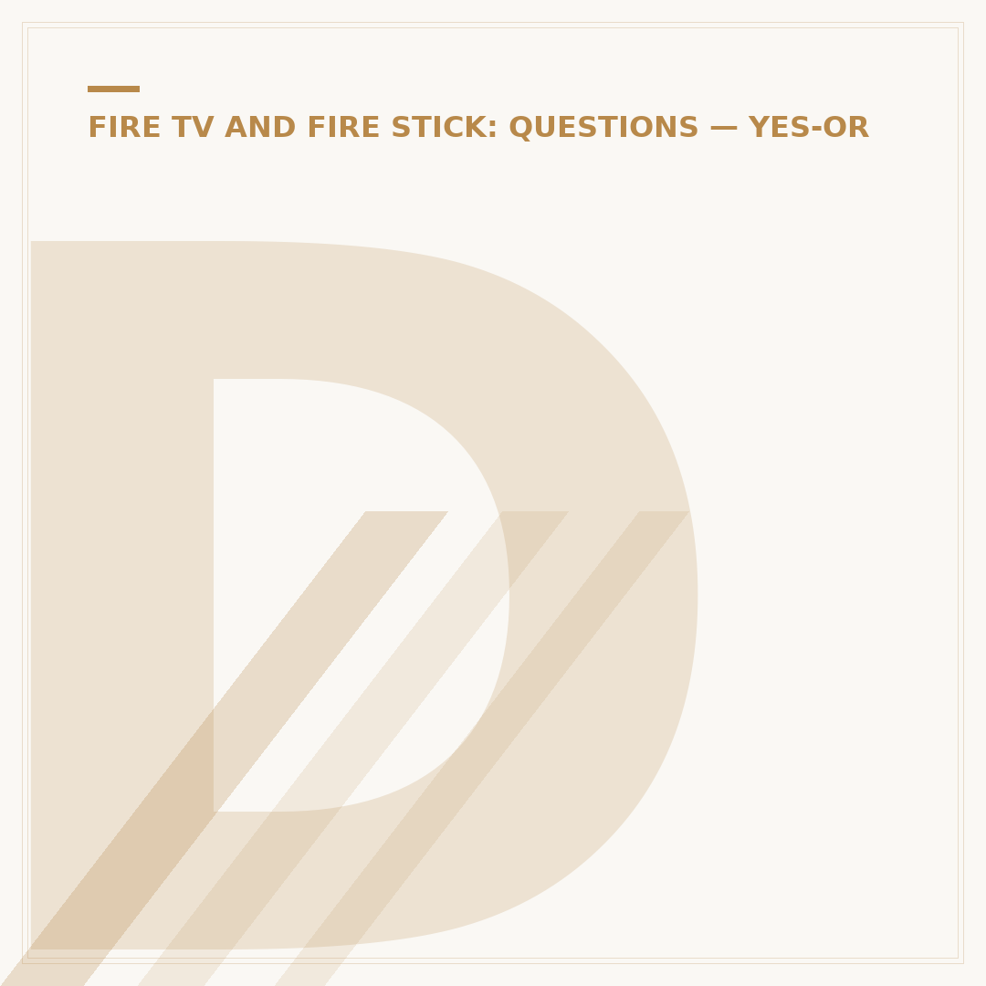 Does an Amazon Firestick Need Power?