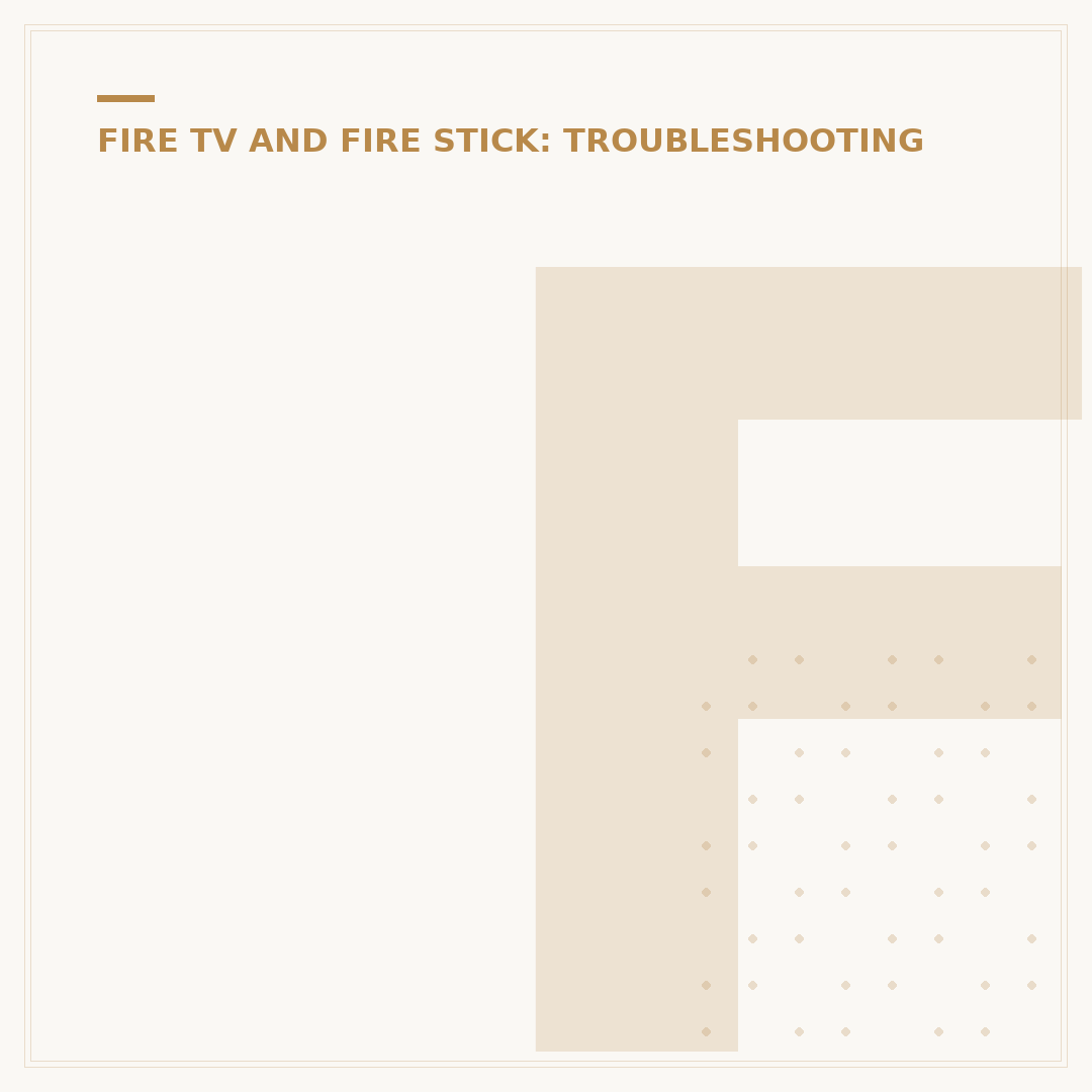 Firestick Stuck on Amazon Screen? Fix It Now