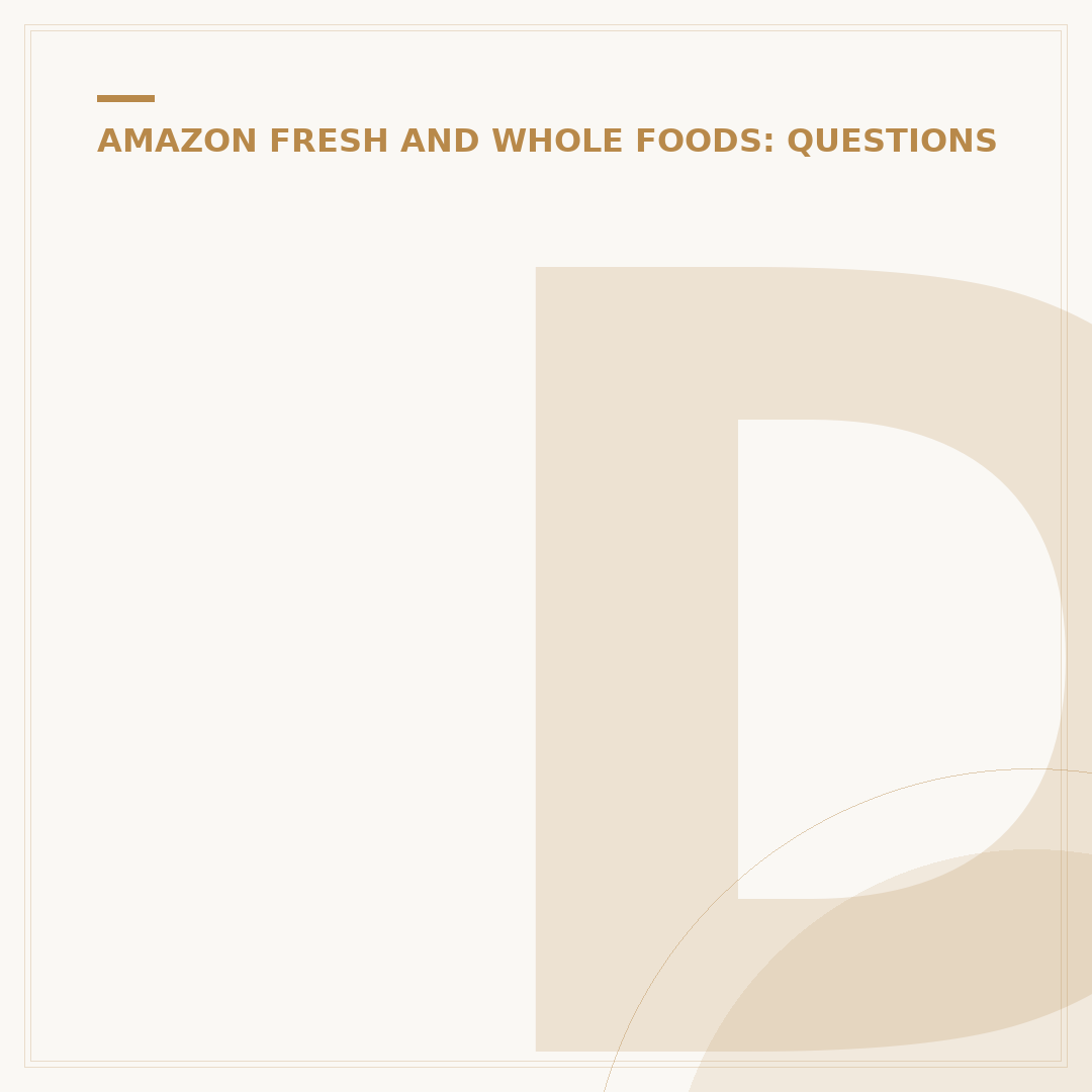 Do You Need Prime to Shop at Amazon Fresh Stores?