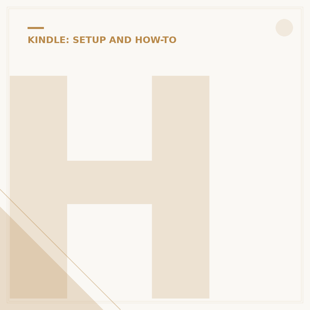How Do I Publish a Book on Amazon Kindle?