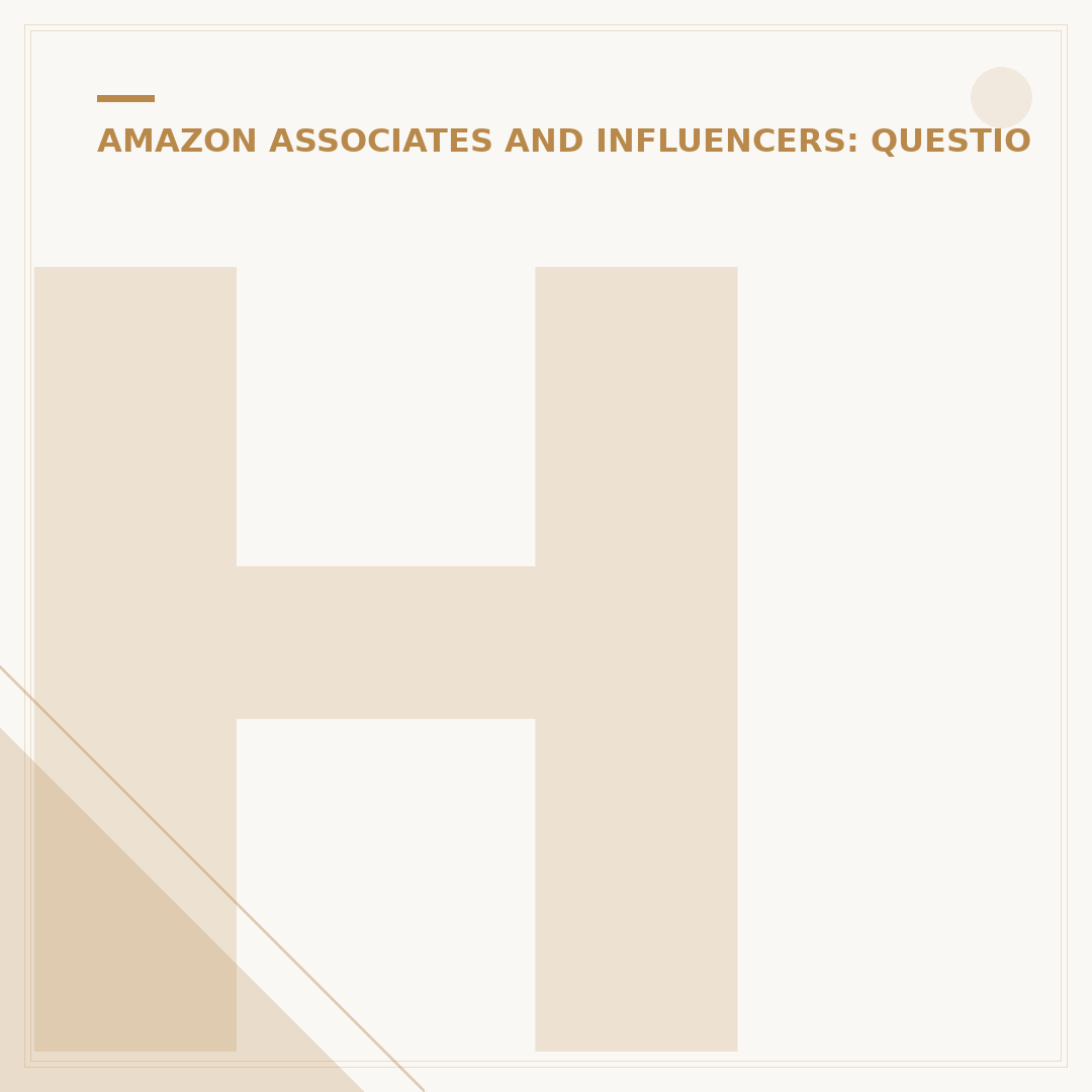 How Do I Qualify for the Amazon Influencer Program?
