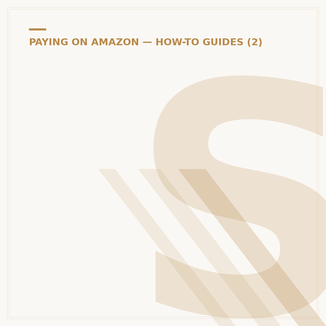 See Which Card Was Used on Amazon: Order Payment History