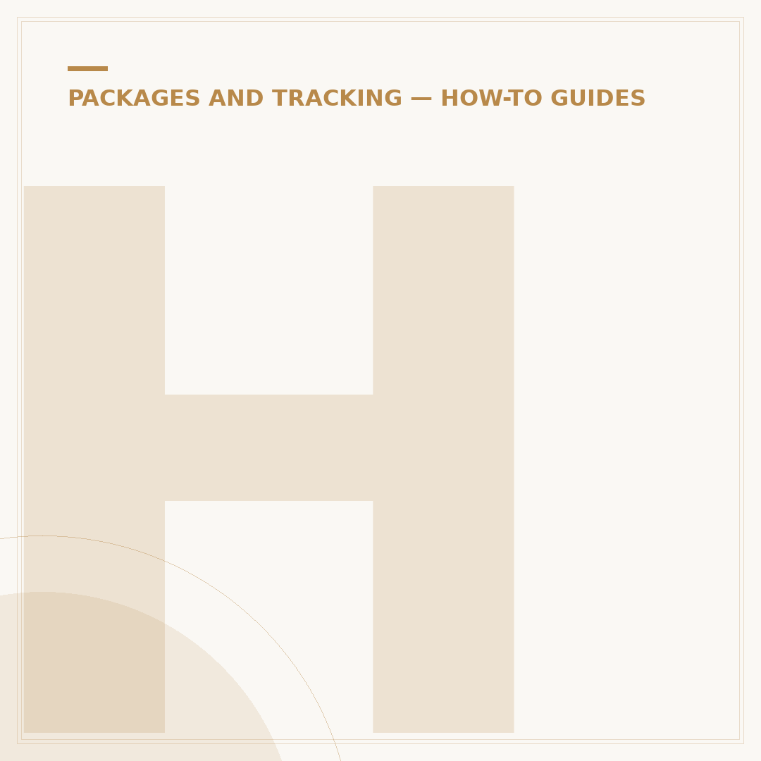 How to Track Where an Amazon Package Came From