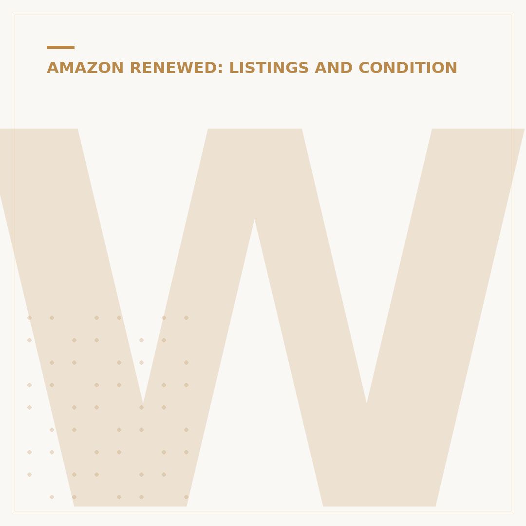 What is the Amazon Renewed Guarantee?