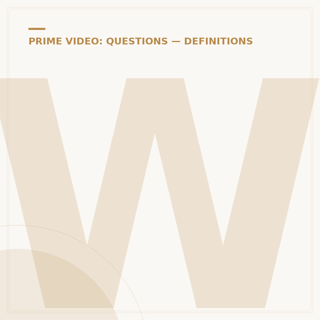 What Channels Are Included in Amazon Prime Video?