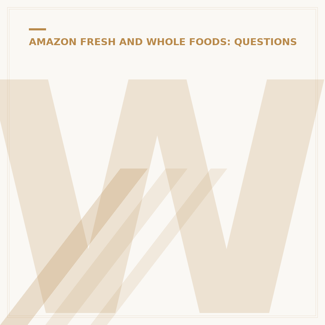 What Happened to Amazon Fresh?