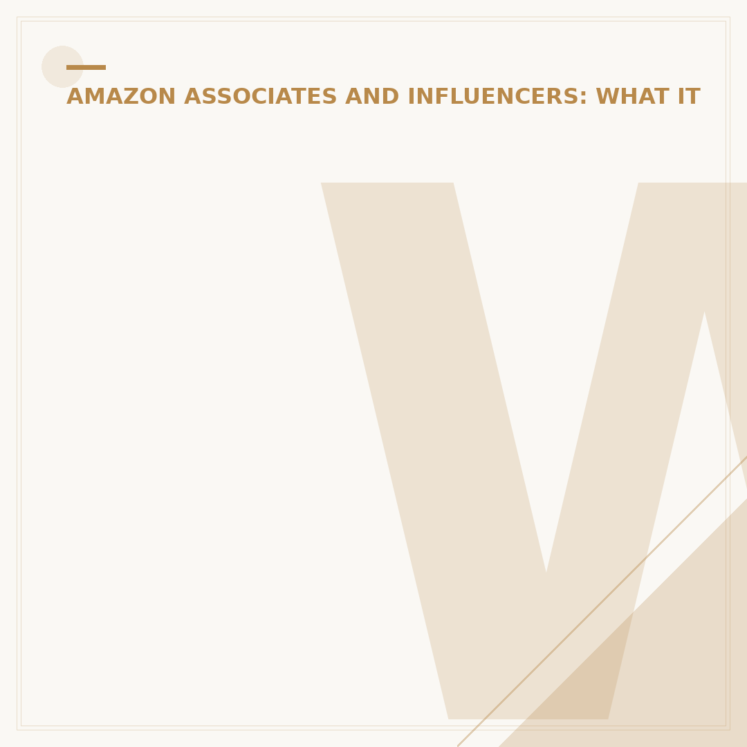 What is the Amazon Affiliate Program Explained