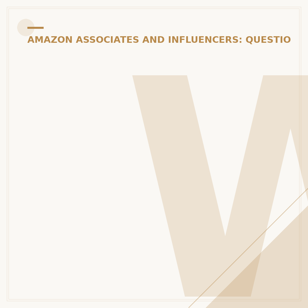 What Is Amazon Associates?