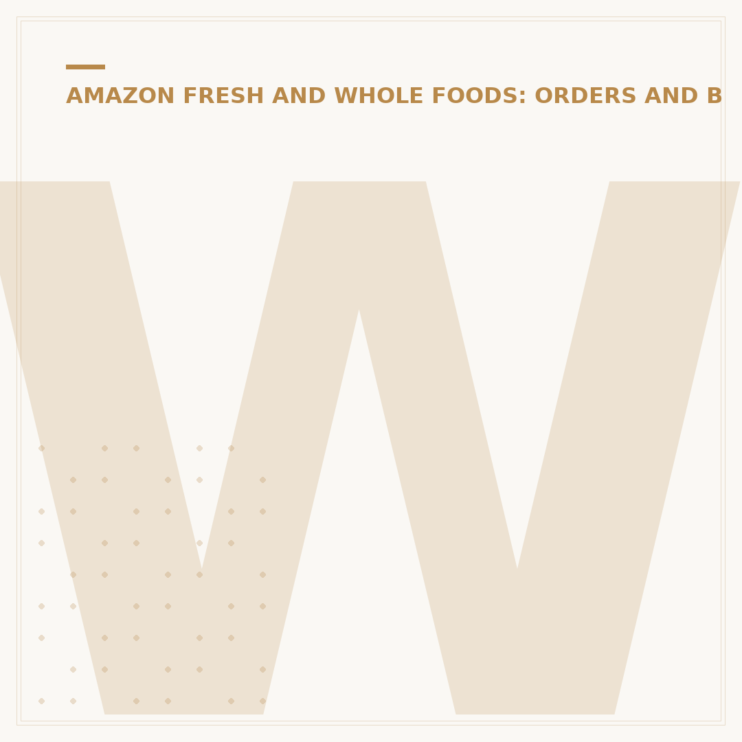 What Is an Amazon Fresh Cart?