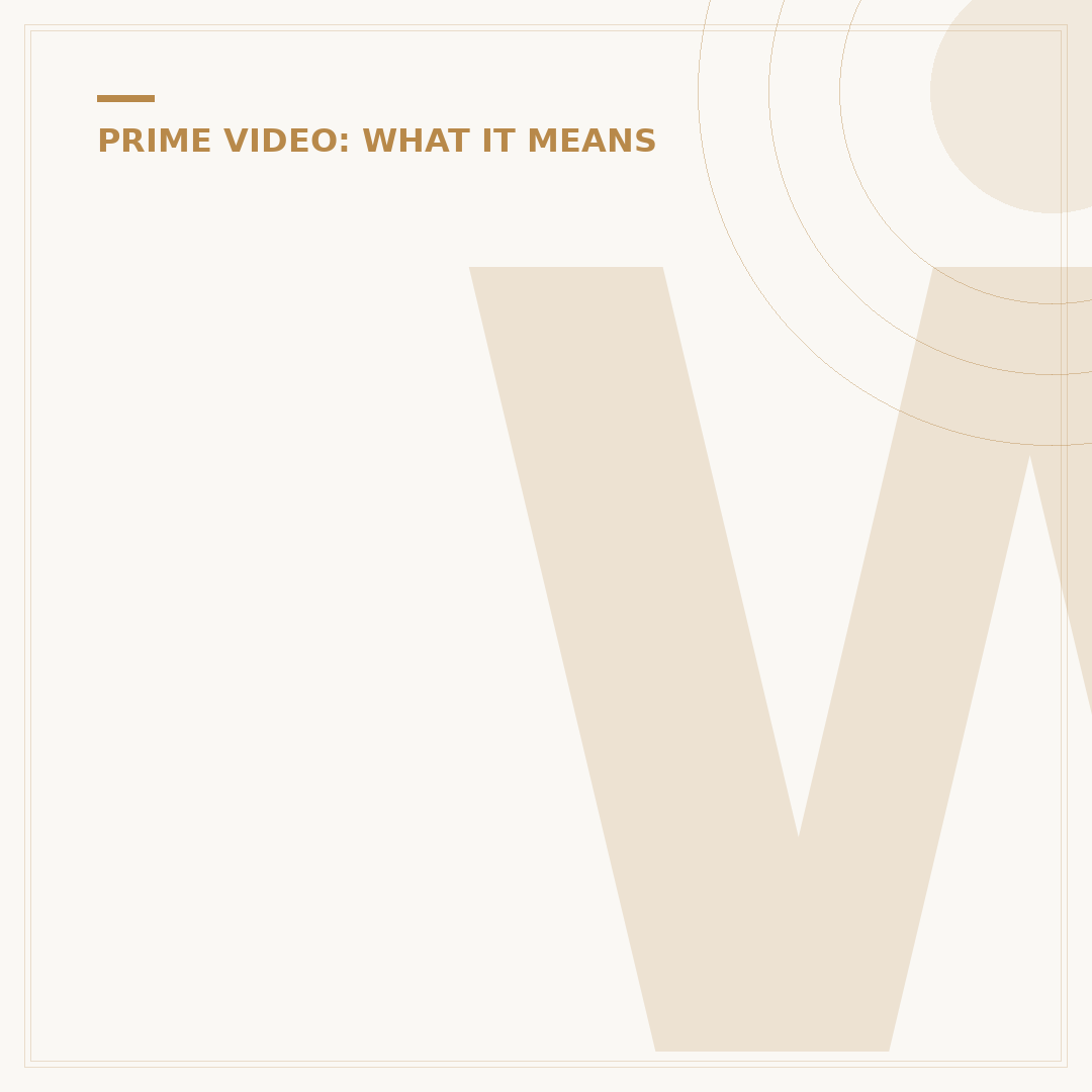 What Is Amazon Prime Video? Explained
