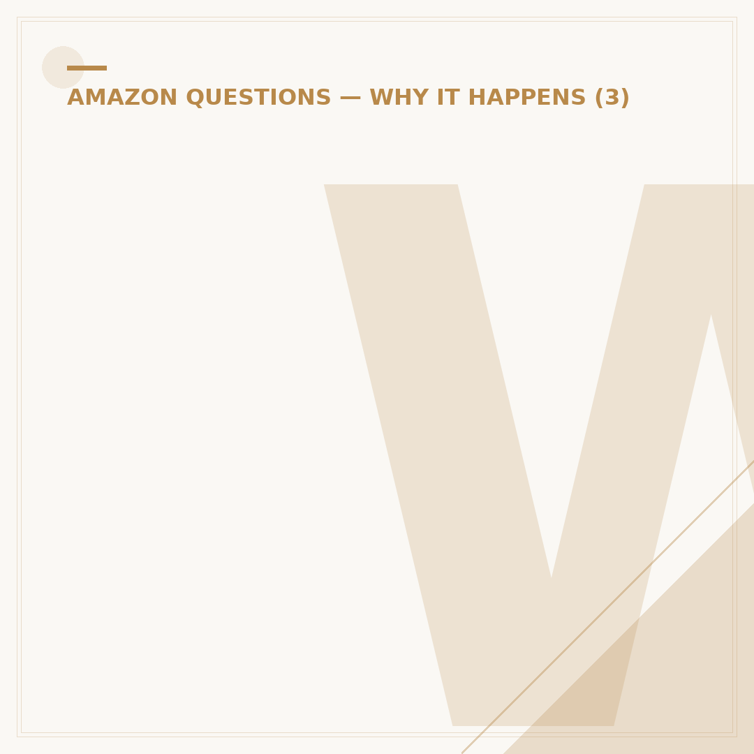 Why Is Amazon So Behind? Understanding the Delays