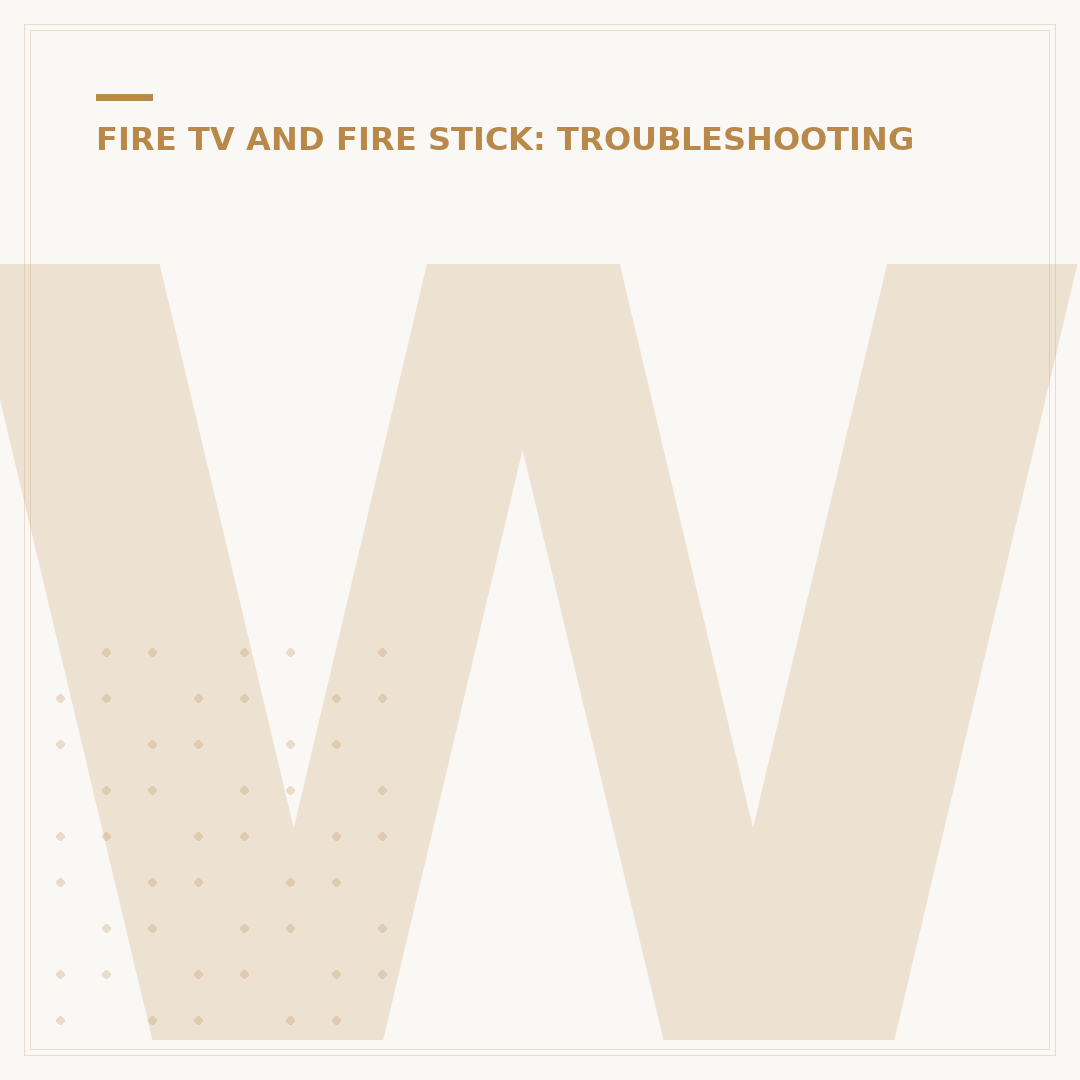 Why Is There No Sound on Amazon Fire Stick?