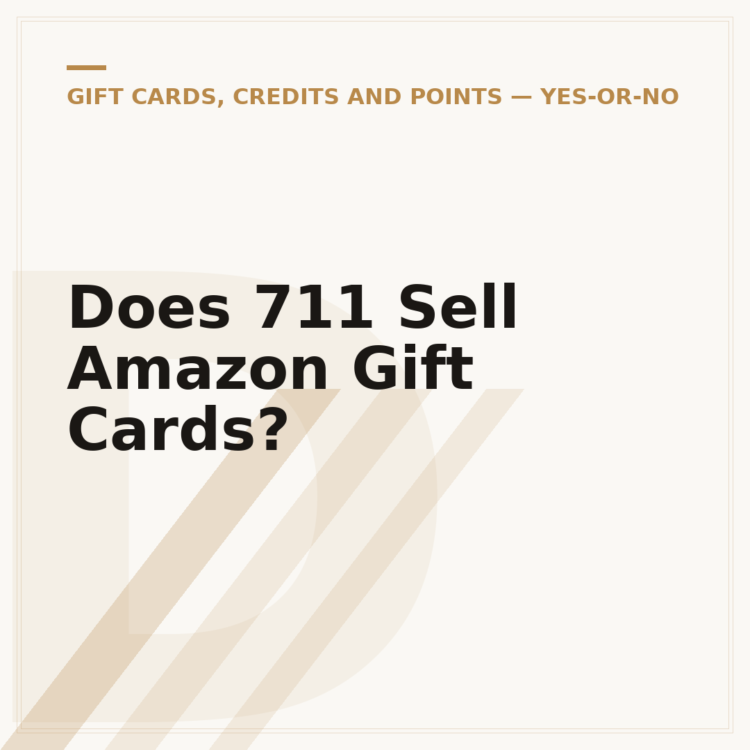 Does 711 Sell Amazon Gift Cards?