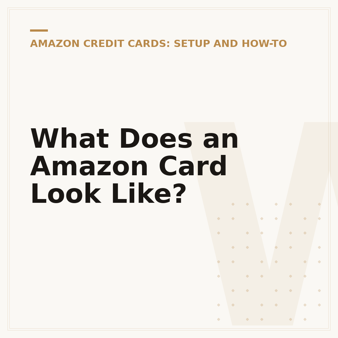 What Does an Amazon Card Look Like?