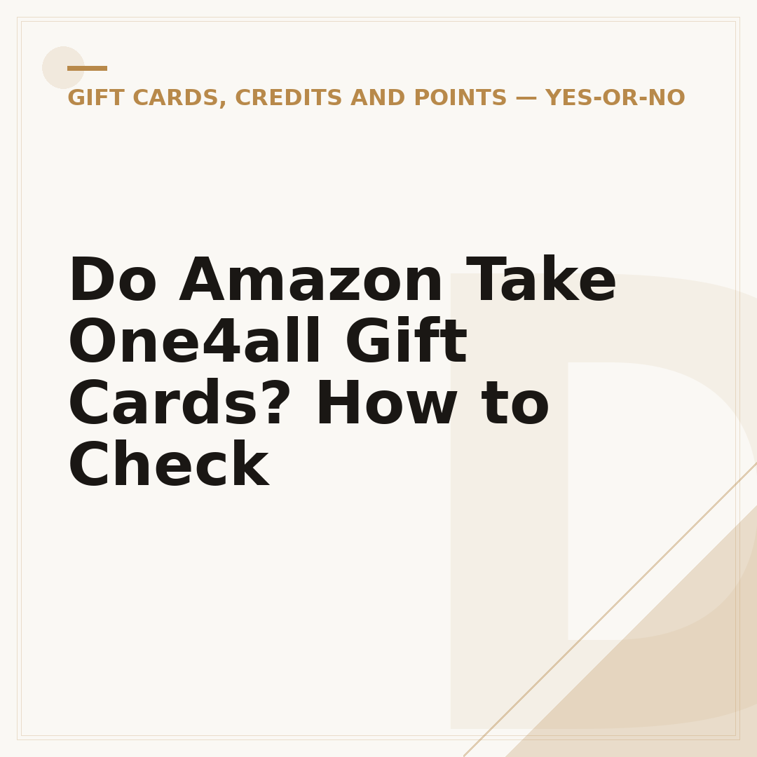 Do Amazon Take One4all Gift Cards? How to Check