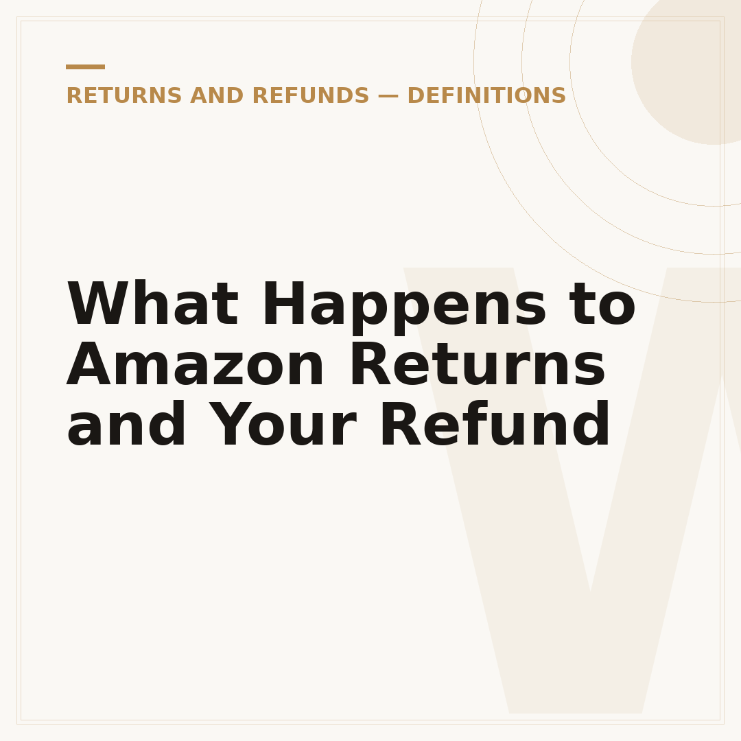 What Happens to Amazon Returns and Your Refund