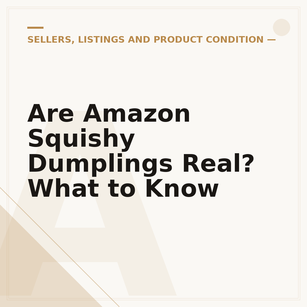 Are Amazon Squishy Dumplings Real? What to Know