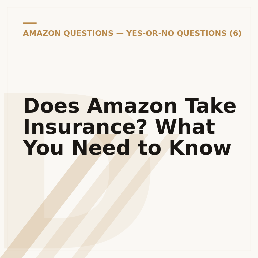 Does Amazon Take Insurance? What You Need to Know