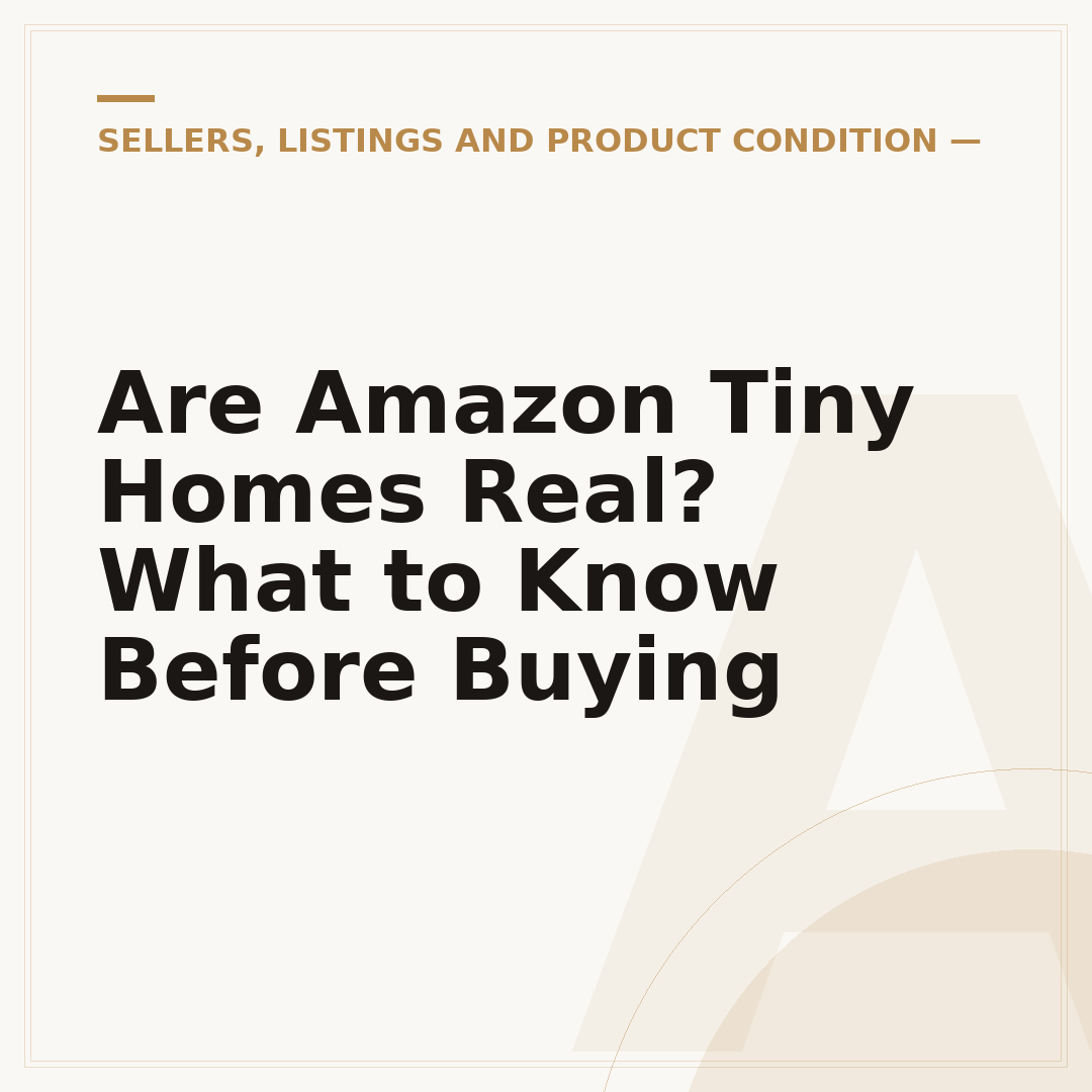 Are Amazon Tiny Homes Real? What to Know Before Buying