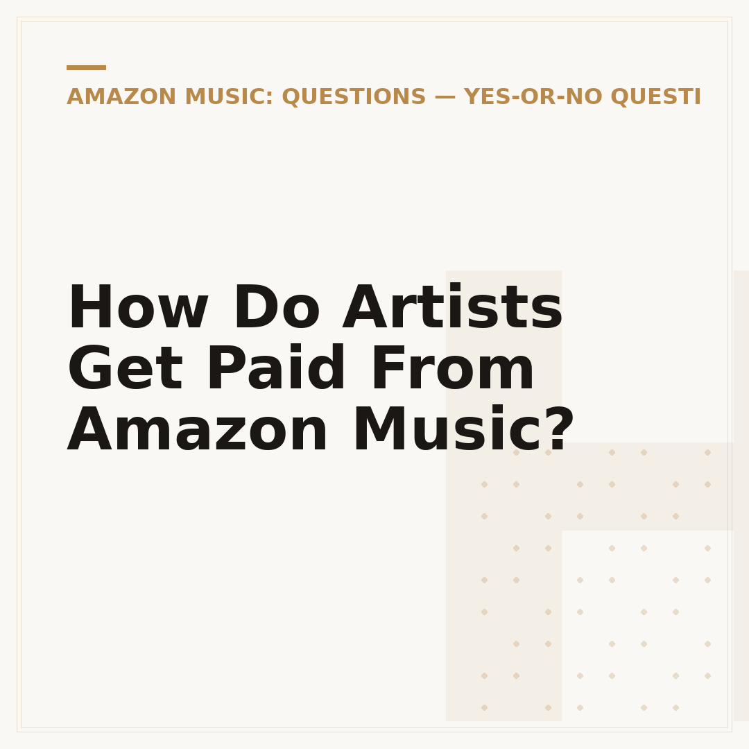 How Do Artists Get Paid From Amazon Music?