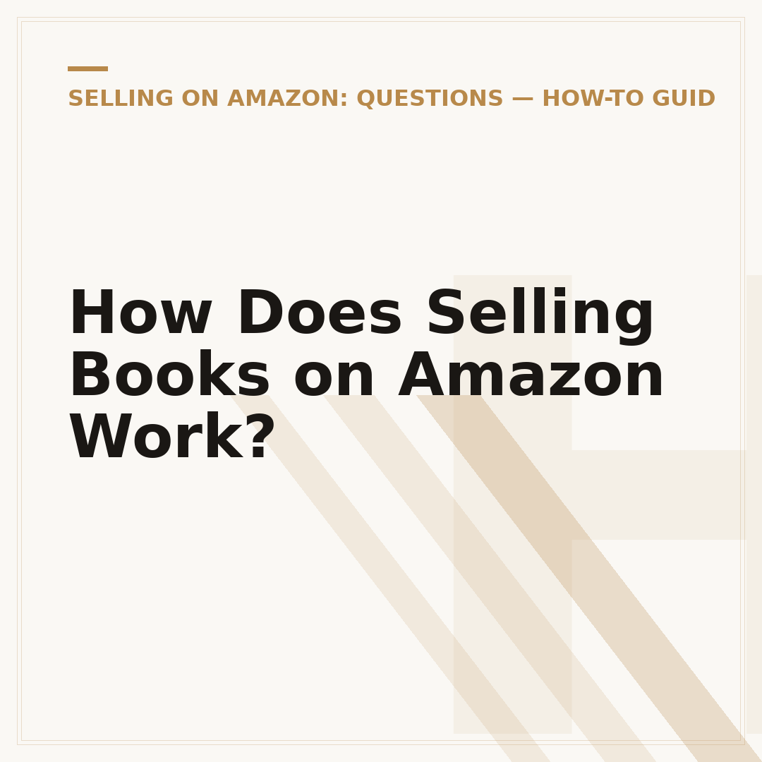 How Does Selling Books on Amazon Work?
