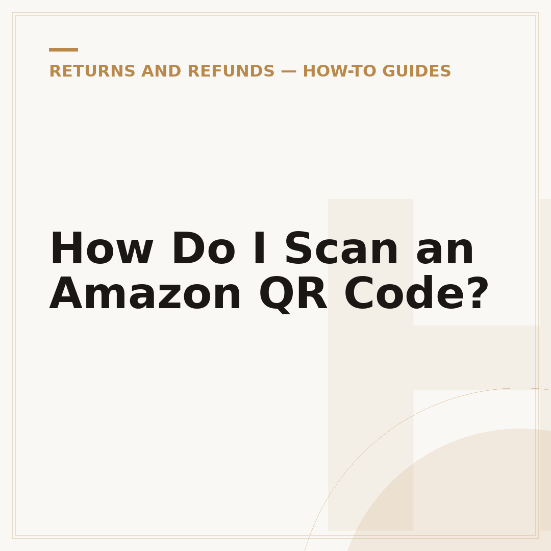 How Do I Scan an Amazon QR Code?