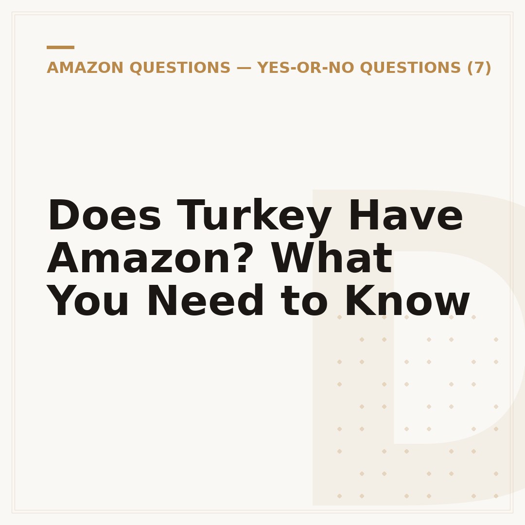 Does Turkey Have Amazon? What You Need to Know
